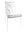 Mazunte Chair Ergonomic Shape, white frame and coloured Pvc rope.