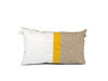 Cushion 30X50 made of recycled sailcloth and linen.