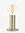 Table Led Lamp - Gold with trasparent bulb -