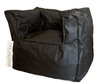 ECO-armchair with removable cover in cellulose fiber