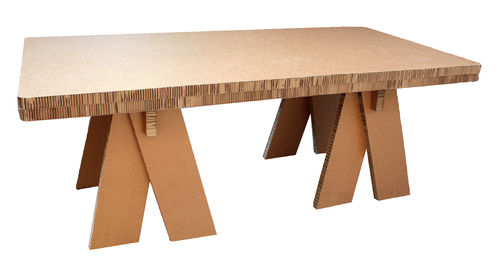 Cardboard big table.