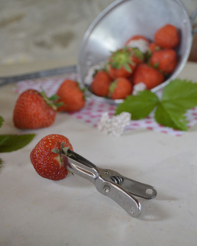 Strawberry clip.