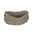 BAR C6 - Basket in Neoprene yarn, hand knitted - oval cm. 20 x 30 h 15 cm. -