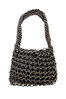 HAPPINESS - Shoulder bag in Neoprene yarn. Hand knitted.