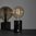 MARBLE Table Led Lamp - Black -
