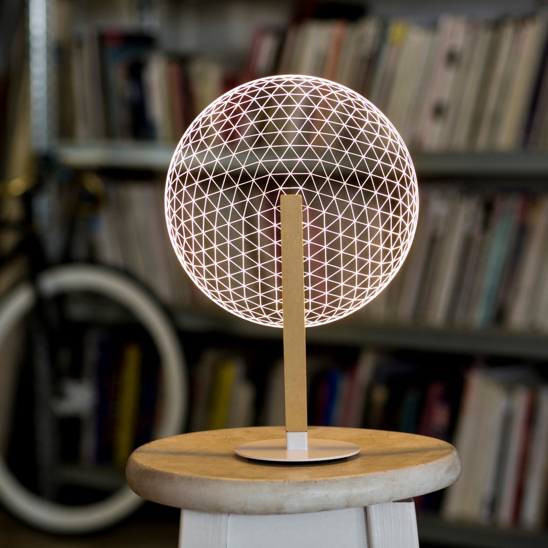 3D Illusion Table Led Lamp. Designed