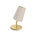 Velvet Shade Table Led Lamp - Oyster -