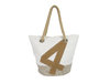 Shopping bag made of recycled sailcloth and LINEN base.