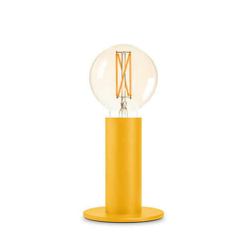 Table Led Lamp - Mango with trasparent bulb -