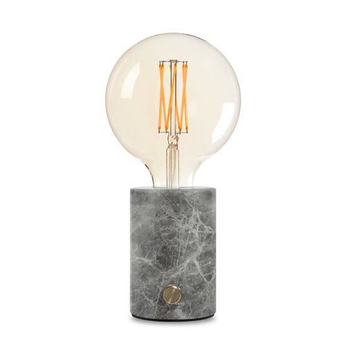 Table Led Lamp - Marble Grey -