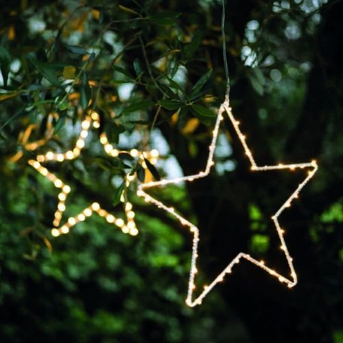 50 led STAR h. 20 with battery - Indoor&Outdoor -