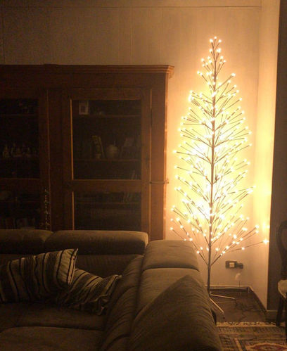 Albero di Natale con luci led integrate h. 240 - Indoor&Outdoor -