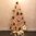 Birch wood Christmas Tree h.125 with stars - MADE IN ITALY -