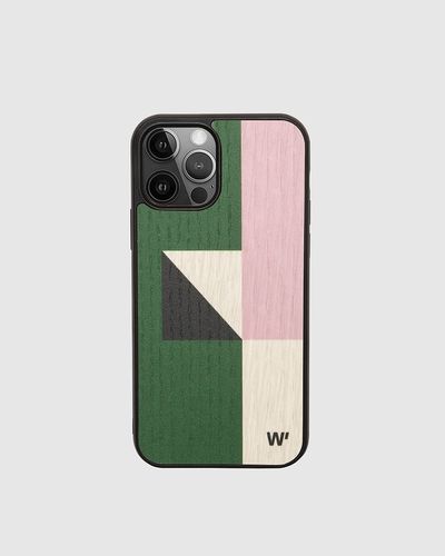 Wood Cover with printed design - COLOR BLOCKS -
