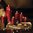 LED light wax CANDLE - size 7,8 X 20,2 cms - Red -