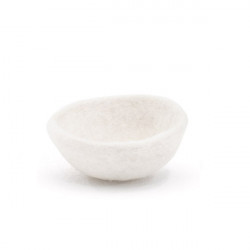 Multipurpose bowl made in BOILED WOOL.