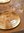 Round and smoothy plastic underplate - GOLD -