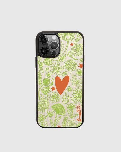Wood Cover - LOVE FIELDS GREEN -