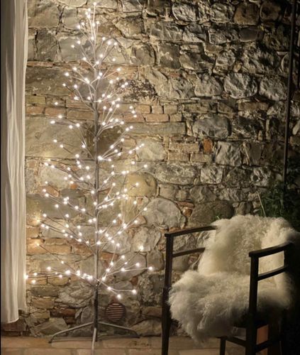 Albero di Natale da parete con luci led integrate h. 180 - Indoor&Outdoor -